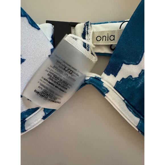 ONIA Annalise women’s Bikini Top swimwear size large (new) - Picture 4 of 7